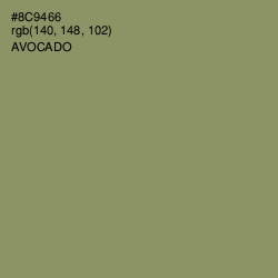 #8C9466 - Avocado Color Image