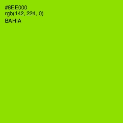 #8EE000 - Bahia Color Image