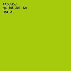 #A5CB0C - Bahia Color Image
