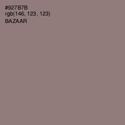 #927B7B - Bazaar Color Image