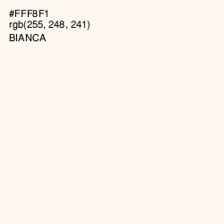 #FFF8F1 - Bianca Color Image