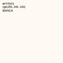 #FFF9F3 - Bianca Color Image