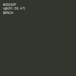 #33352F - Birch Color Image