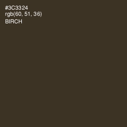 #3C3324 - Birch Color Image