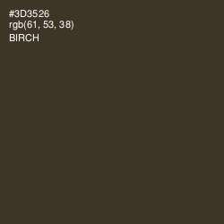 #3D3526 - Birch Color Image