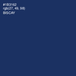#1B3162 - Biscay Color Image