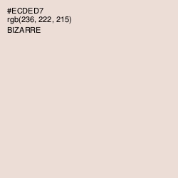 #ECDED7 - Bizarre Color Image