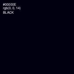 #00000E - Black Color Image