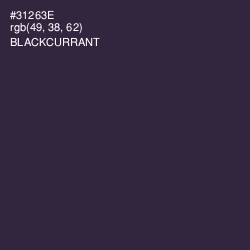 #31263E - Blackcurrant Color Image
