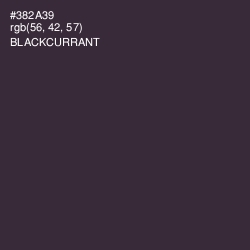 #382A39 - Blackcurrant Color Image