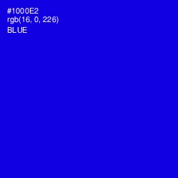 #1000E2 - Blue Color Image