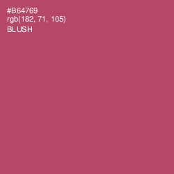 #B64769 - Blush Color Image