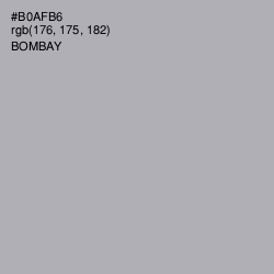 #B0AFB6 - Bombay Color Image