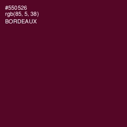 #550526 - Bordeaux Color Image