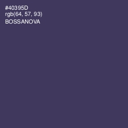 #40395D - Bossanova Color Image