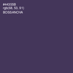 #44355B - Bossanova Color Image