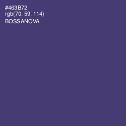 #463B72 - Bossanova Color Image