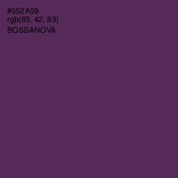 #552A59 - Bossanova Color Image