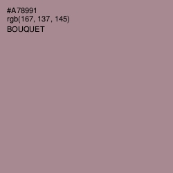 #A78991 - Bouquet Color Image