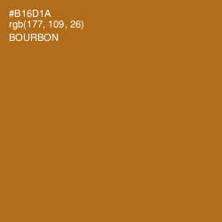 #B16D1A - Bourbon Color Image
