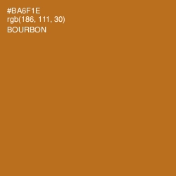 #BA6F1E - Bourbon Color Image