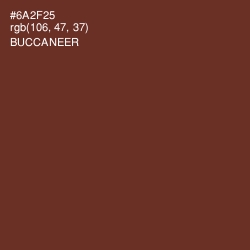 #6A2F25 - Buccaneer Color Image