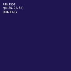 #1E1551 - Bunting Color Image