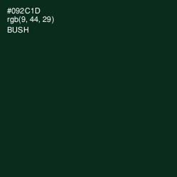 #092C1D - Bush Color Image