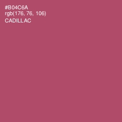 #B04C6A - Cadillac Color Image