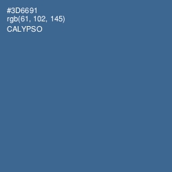 #3D6691 - Calypso Color Image