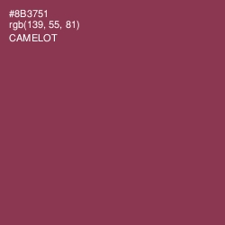 #8B3751 - Camelot Color Image