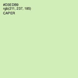 #D3EDB9 - Caper Color Image