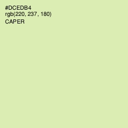 #DCEDB4 - Caper Color Image