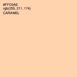 #FFD3AE - Caramel Color Image