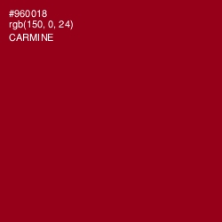 #960018 - Carmine Color Image