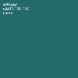 #256A6A - Casal Color Image