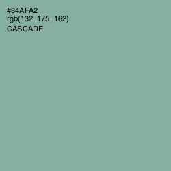 #84AFA2 - Cascade Color Image