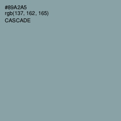 #89A2A5 - Cascade Color Image