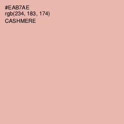 #EAB7AE - Cashmere Color Image