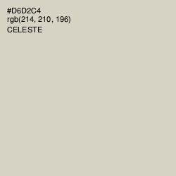#D6D2C4 - Celeste Color Image