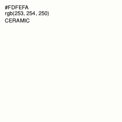 #FDFEFA - Ceramic Color Image