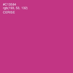#C13584 - Cerise Color Image