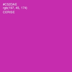 #C52DAE - Cerise Color Image
