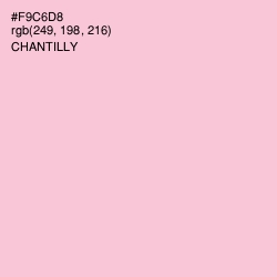 #F9C6D8 - Chantilly Color Image