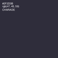 #2F2D3B - Charade Color Image
