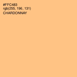 #FFC483 - Chardonnay Color Image
