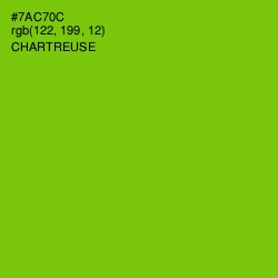 #7AC70C - Chartreuse Color Image