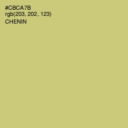 #CBCA7B - Chenin Color Image