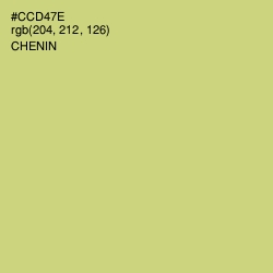 #CCD47E - Chenin Color Image