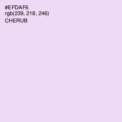#EFDAF6 - Cherub Color Image
